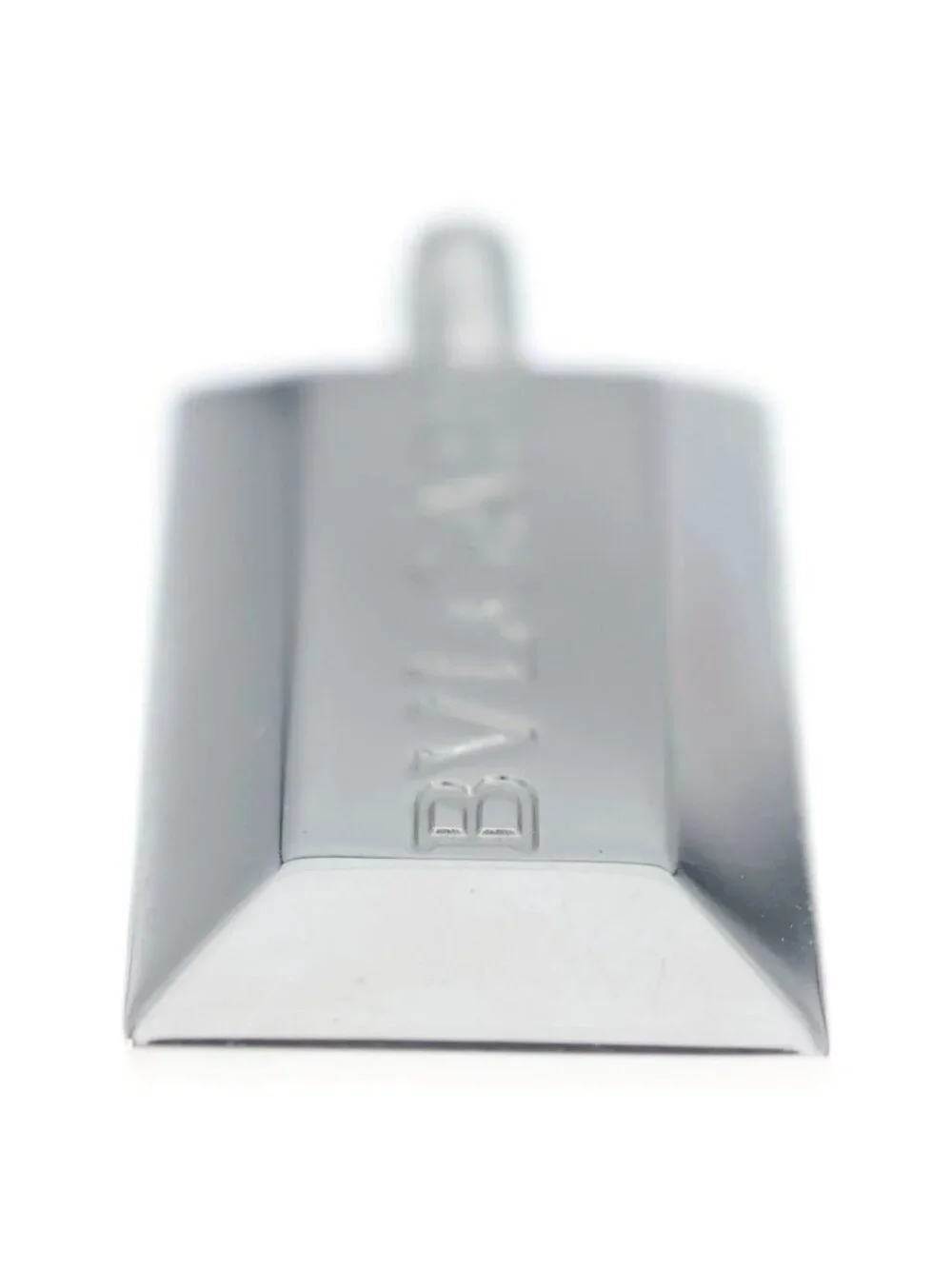 Bvlgari 18k White Gold Ingot Pendant
